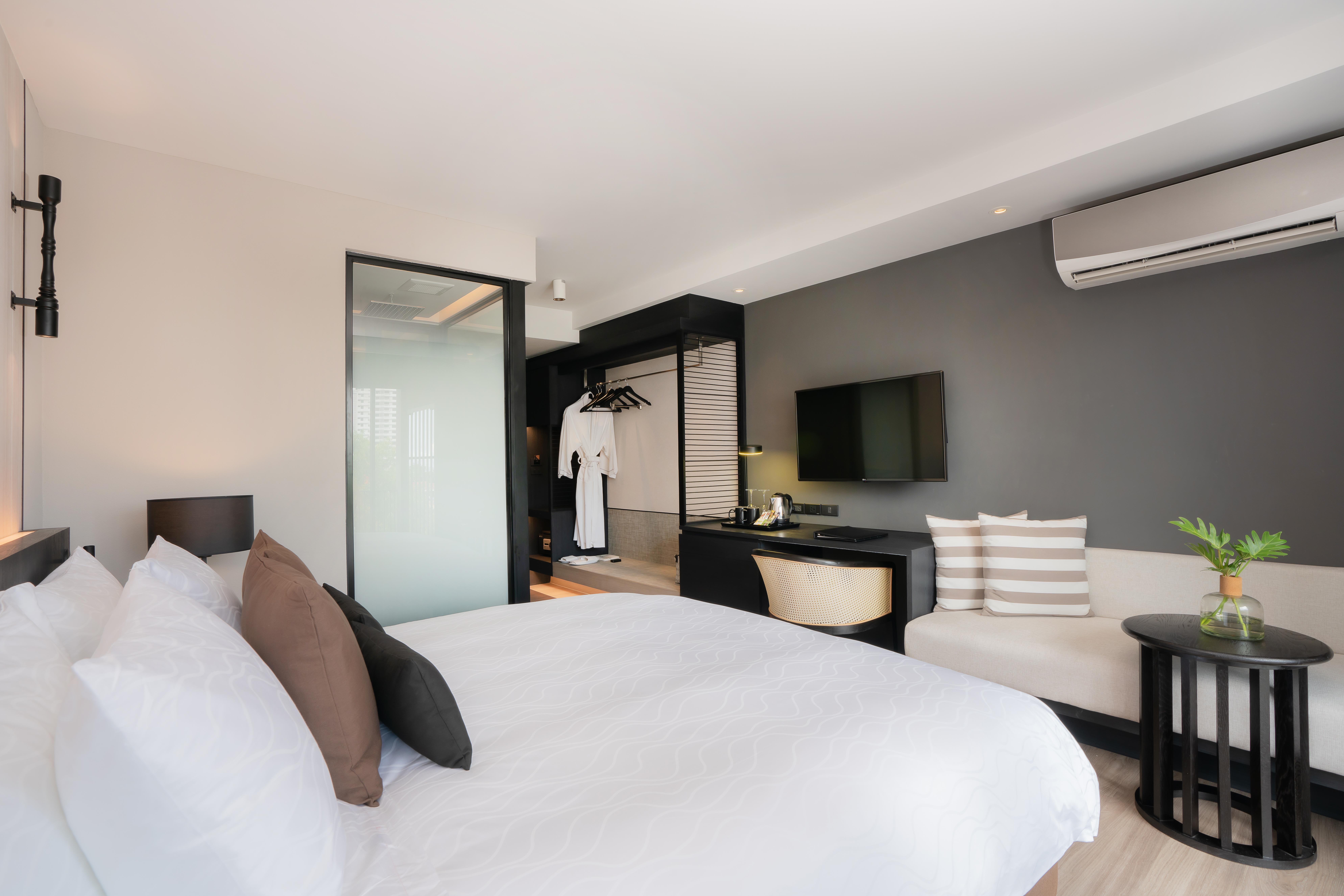 Bayphere Hotel Pattaya Jc Na Chom Thian Bagian luar foto Deluxe Room